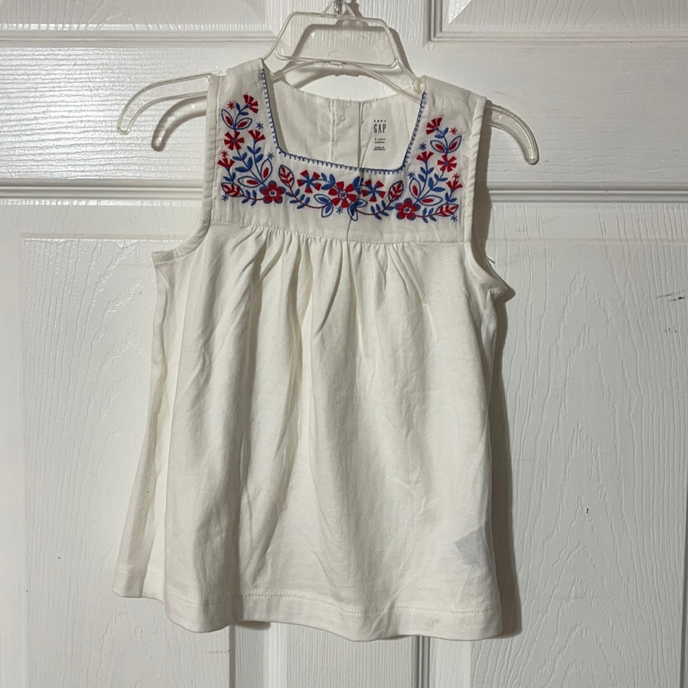 Cute tank top for 4T years old girl